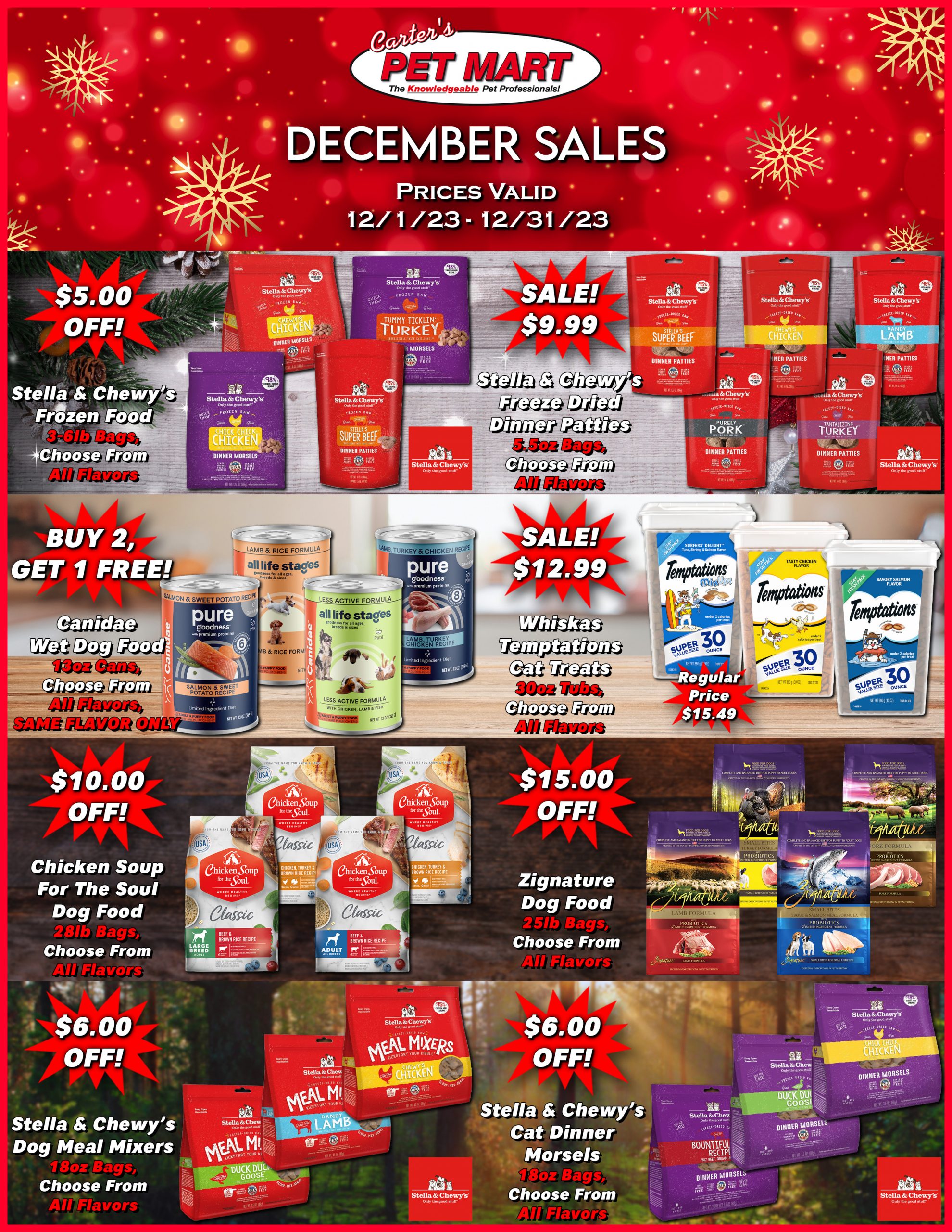 Carter's Pet Mart Pet Supplies In Stockton, Manteca, Modesto, and Lodi